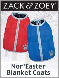 Zack & Zoey Reversible Raincoats