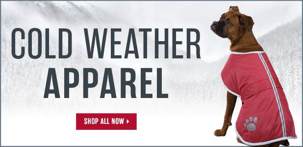 Cold weather pet apparel